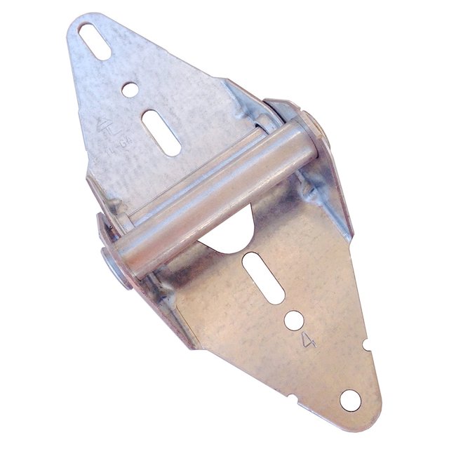 Garage Charnière de Porte 4-14 Gauge Acier avec Finition Galvanisée - Remplacement de Porte de Garage Résidentiel/commercial Léger - Charnière Robuste