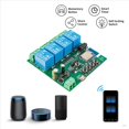 thumbnail image 4 of 2X 4CH Tuya WiFi Smart Switch Temporizador de Bricolaje 7-32V USB 5V 2.4G WiFi Módulo de Automatización del Hogar para IFTT Home, 4 of 5
