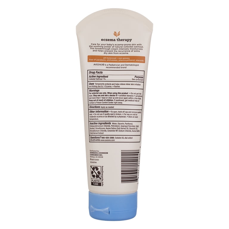 Aveeno Baby Eczema Therapy Moisturizing Cream, 2-Pack 7.3 oz photo 2