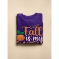 thumbnail image 3 of Fall Is My Favorite Season Sweatshirt Women -Image by Shutterstock, Female Small, 3 of 4