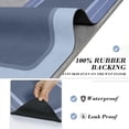 thumbnail image 5 of Antqov Bath Mat 16x47" Non Slip Long Bathroom Runner Thin Quickly Dry Bathroom Rugs Washable Bath Rug for Bathroom Home Floor, 5 of 6