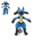 thumbnail image 3 of Muñeco de peluche de Pokémon Lucario de pie, brillante, de 16 a 31 cm, bonito Mega Riolu, de calidad, regalo de Halloween para niños, 3 of 5