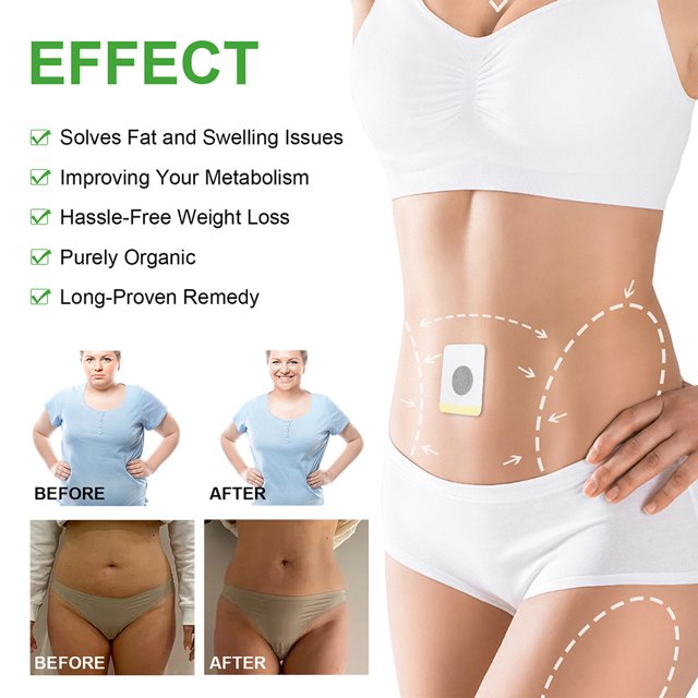 Pérdida de peso Parche delgado Moldeador del cuerpo Parche para adelgazar el vientre Estiramiento muscular Grasa metabólica Cuidado de la salud personal Belleza
