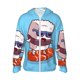 thumbnail image 1 of Fotbe Sushi Salmon Surfing Chaqueta con Protección Solar UPF 50+ para Hombre y Mujer, Camisa con Capucha y Bolsillos-XX-Large, 1 of 7