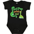 thumbnail image 3 of Inktastic My Pop Loves Me Dinosaur Boys Baby Bodysuit, 3 of 5
