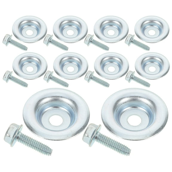 Homoyoyo UTV Skid Plate Bolt and Washer Set Heavy Duty Wear Resistant Hardware Accessories