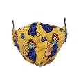 thumbnail image 1 of Nurse Rosie Yellow Face Mask, 1 of 4