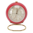 thumbnail image 2 of Retro de Alarma Retro, Decorativa Precisa de un Pequeño Desspertador de Cuarzo Base de Anillo Silencioso Portátil Con Luz Nocturna Para Dormitorio Para El Dormitorio, 2 of 7