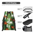 thumbnail image 4 of Yiaed Palm Leaves And Tropical Flowers Print School Backpack College Backpack Daypacks for Students High School Spacious and Durable Daypack for Work and Travel-One Size, 4 of 6