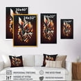 thumbnail image 4 of Designart Geometric Graffiti I Canvas Wall Art, 4 of 5