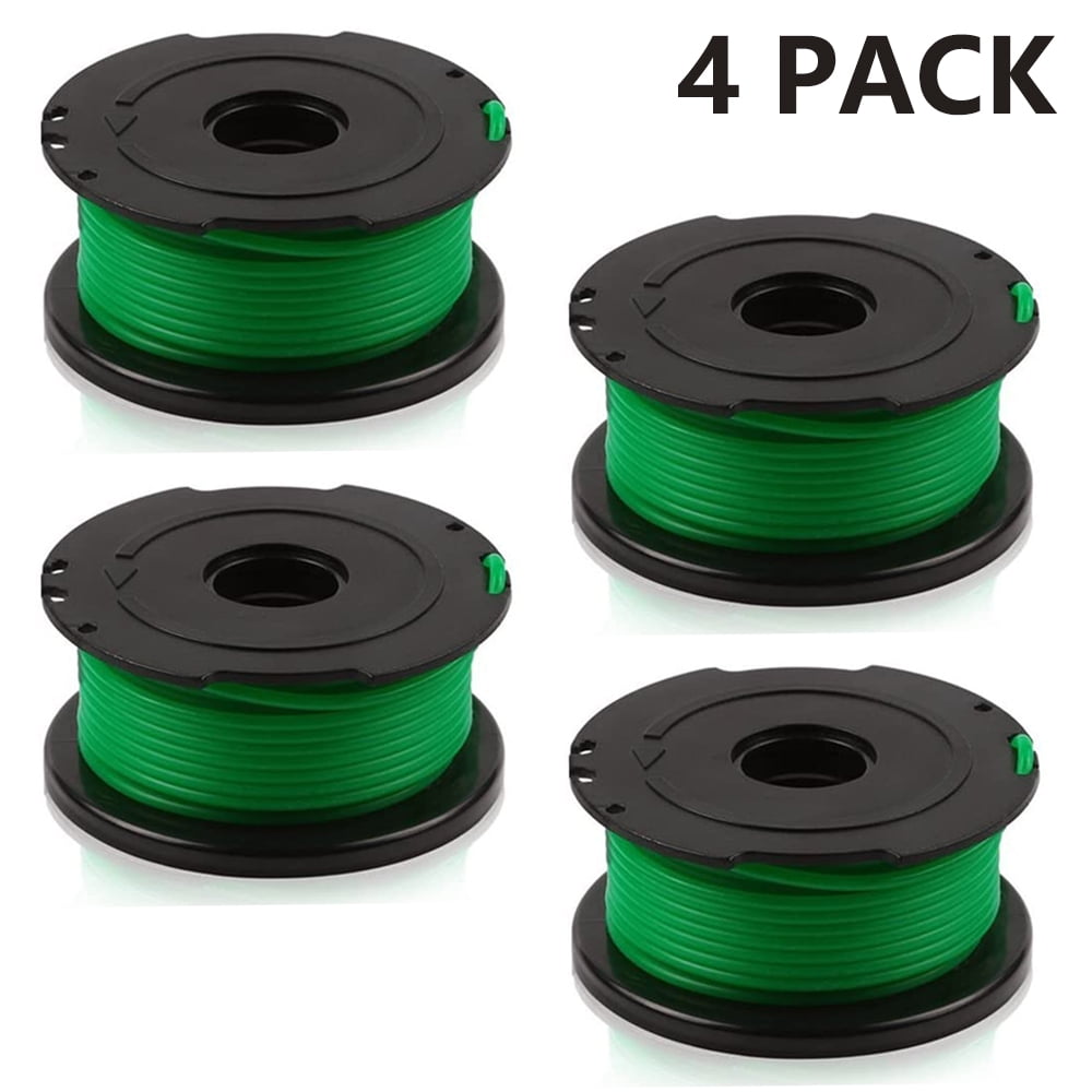 BOOTOP PIN DF-080 Trimmer Replacement Spool Compatible with Black and  Decker GH2000 GH1100 GH1000 Weed Eater DF-080-BKP DF080 Spool Refills 30ft