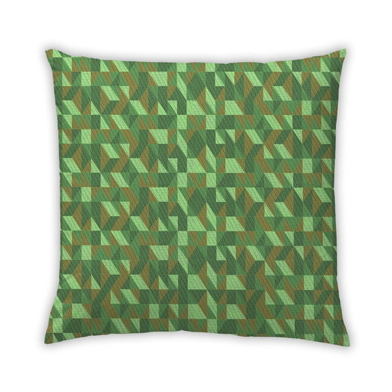 Ahgly Company Indoor Square Contemporary Throw Pillow, 18 inch by 18 inch