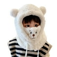 thumbnail image 1 of Kids Warm Knitted Winter Hat With Ear For Outdoor Activities, 1 of 6