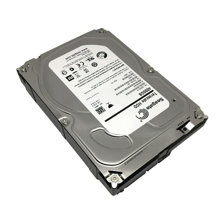 inaktive sværge tildeling Seagate 4TB Terascale HDD SATA 6Gb/s 64MB Cache 3.5-Inch Internal Hard Drive  (ST4000NC001) - 3 Year Warranty - Walmart.com