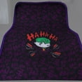 The Joker Carpet Car Floor Mats Cartoon Style Design Purple Binding