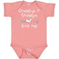 thumbnail image 3 of Inktastic Grandma and Grandpa Love Me Heart Grandchild Boys or Girls Baby Bodysuit, 3 of 5