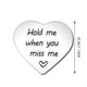 thumbnail image 3 of 1 Unidad De Palabras De Ánimo, Acero Inoxidable, En Forma De Corazón, Recuerdo, Citas Motivadoras, Amor, Familia, Amistad, Recuerdo, Accesorios En Forma De Corazón, 3 of 3