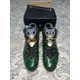 thumbnail image 5 of Ni-k-e Air Jordan 6 Retro Champagne Bottle Green Gold Mens 12 Sneakers 384664-350, 5 of 6