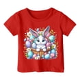 thumbnail image 4 of Easter Outfits for Boys Trendy Comfy Black Sunflower Easter Cute Tshirt 2026 Boys Happy Easter Funny Short Sleeve Tee Tops, 4 of 4