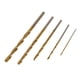 thumbnail image 3 of Paquete de 50 Piezas de Brocas Helicoidales HSS Estándar, Vástago Macarena Giro broca, 3 of 4