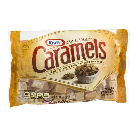 Kraft Caramels, Vanilla, 11 Oz (Pack of 12)