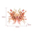 thumbnail image 2 of Puzzle de metal 3D MU con forma de flor y mariposa modelo E-Flower, 2 of 8