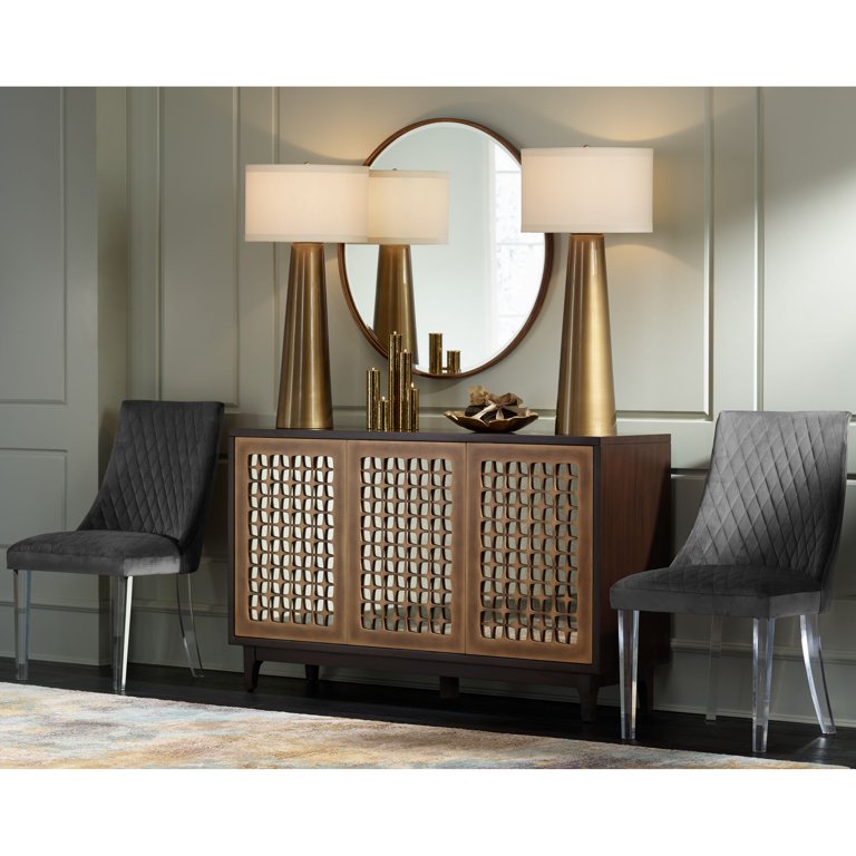Possini Euro Design Luxe Modern Buffet Console Table Lamp 32 Tall