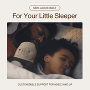 Coop Sleep Goods Memory Foam Kids Pillow with Grey Pillow Protector