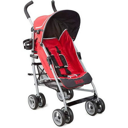 Delta - Ultimate Convenience Stroller, Black/Red