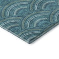 thumbnail image 6 of Dalyn Rugs Premium Machine Washable Mayfield AMF984 Teal 9' x 12' Rug, 6 of 7