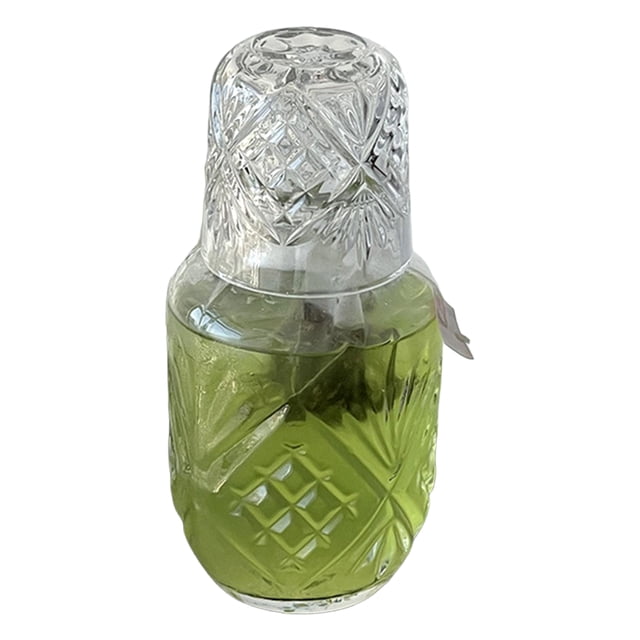 Water Carafe And Glass Set Vintage Night Drinking Cup Set Clear Bedside Glass Juice Pitcher for Water Tea Juice