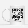 thumbnail image 2 of Custom Mugs Catch Fish If You Can, Fishing Lovers Vintage Hookers Funny Fisherman Gifts Santa Christmas Presents Ceramic Coffee 11oz 15oz Mug, 2 of 7