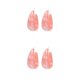 thumbnail image 2 of Guardurnaity Pendientes de acrílico en forma de C, colgante de aro de estilo Retro, joyería exagerada geométrica, pendiente de decoración para Type2 NO2, 2 of 6