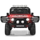 thumbnail image 4 of Costway Coche eléctrico de control remoto para niños de 12 V con luces y música rojo, 4 of 4