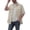 Beige, variant on UVEASISHA Short Sleeve Cargo Shirts for Men Summer Casual Button Down Shirt Solid Color Lightweight Work Shirts Regular Fit Collared Shirt with Pockets Beige L