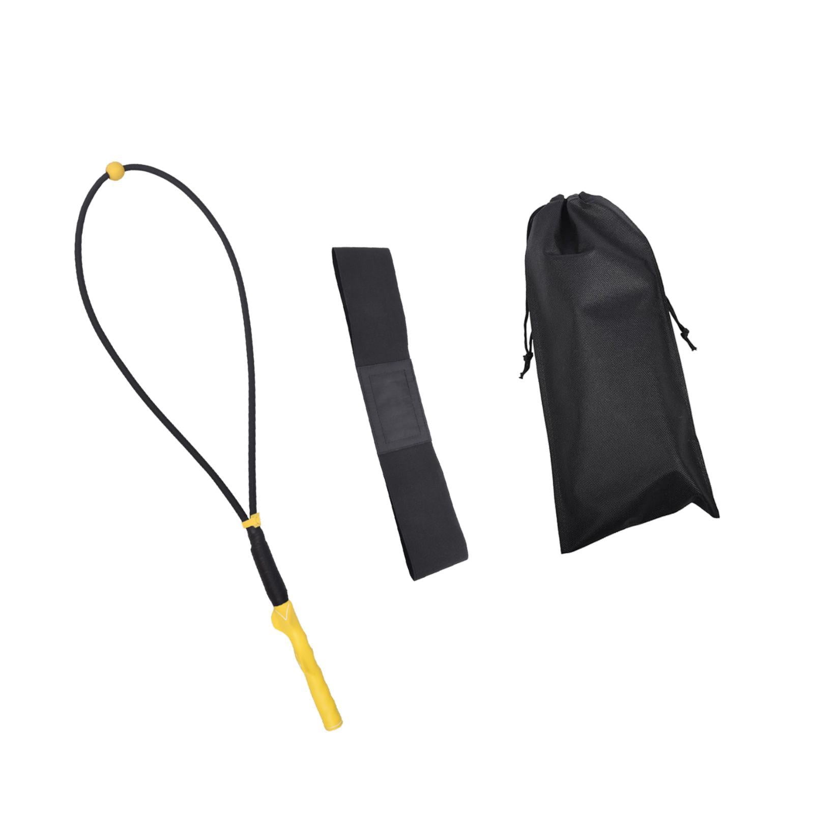 GARENDE Golf Swing Training Rope Comfortable Grip for Beginner Indoor Outdoor Adults yellow