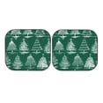 thumbnail image 7 of Xecao Christmas Trees for Foldable Car Sun Shades (2-Pack) offer sun protection with an easy-fold design for convenient windshield shading., 7 of 7