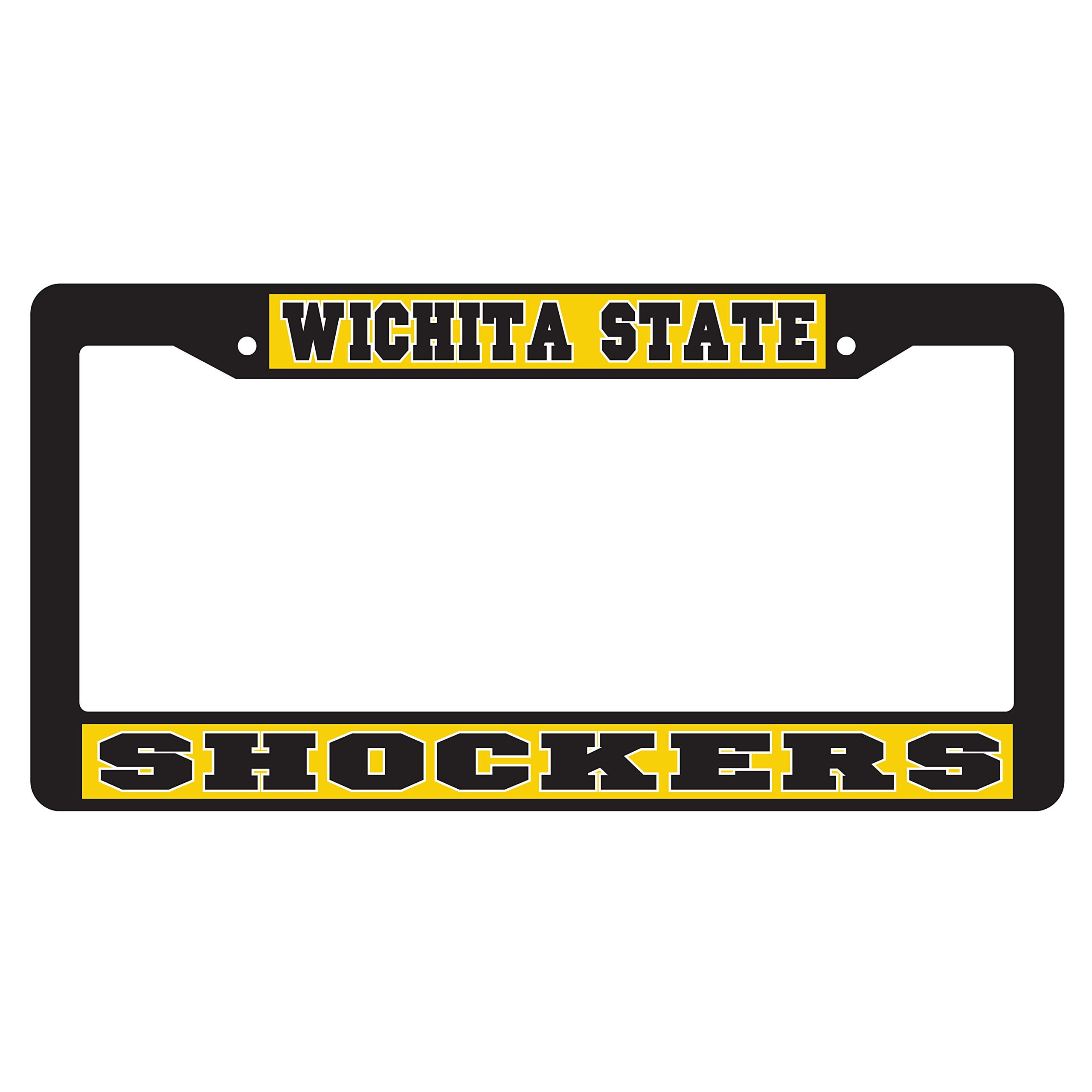 Wichita State Plate_Frame (BLK PLATE FRAME WSU SHOCKERS (07521 ...