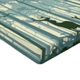 thumbnail image 2 of Ambesonne Deer Fitted Sheet, Animals in Foggy Forest, Full Size, Black White Grey, 2 of 3