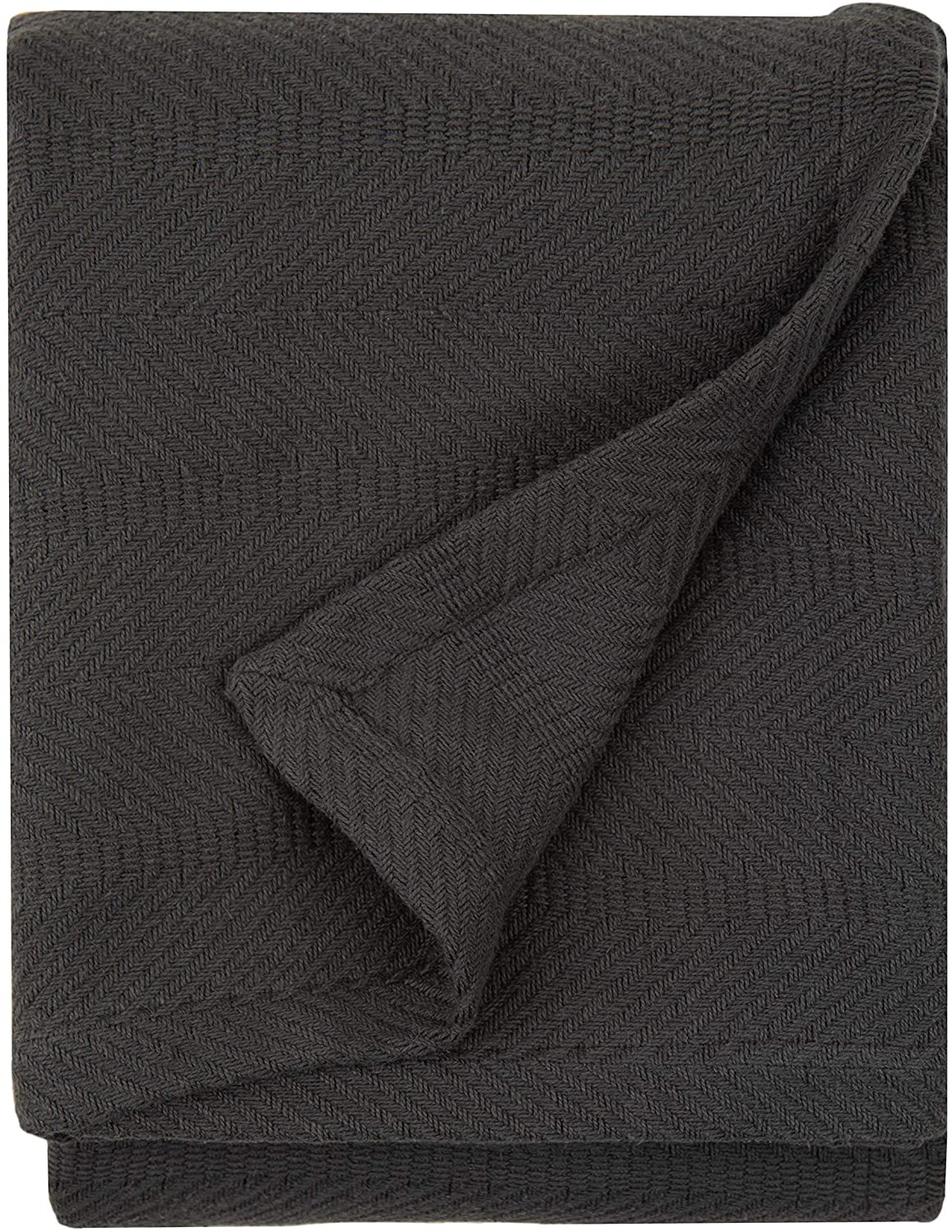 Sticky Toffee Woven Cotton Lightweight Full/Queen Size Blanket Warm