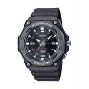 Casio Mens Analog 3-Hands Heavy Duty Wristwatch, Black