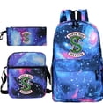 thumbnail image 1 of Set de mochila escolar Riverdales con estampado de anime para niños, 1 of 1