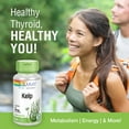 thumbnail image 3 of Solaray Kelp 550 mg with Folic Acid for Healthy Thyroid Function, Energy & Metabolism Support | Non-GMO | 100 VegCaps, 3 of 6