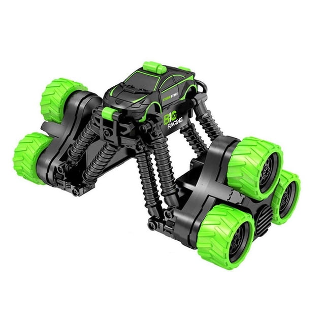 Juguete telescópico de acrobacias para vehículos todoterreno, rotación, levantamiento y deformación,
