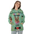 thumbnail image 4 of Kinda Busy Being Kindergarten Teacher and German Shepherd Mom All Over Print 3D Hoodie Unisex Merch Hoodies Alsatian Dog Lover Gifts - 02005, 4 of 6