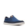 thumbnail image 2 of Clarks Men's Gereld Step Slip-On Sneaker Navy Combi - 26164649, 2 of 7