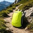 thumbnail image 4 of Compact Foldable Outdoor Backpack, Ultra Light Travel Day Bag Water Resistant Packable Rucksack for Hiking Camping Commuting Emergency Use, Yellow Multiple Colors, 4 of 8