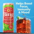 thumbnail image 6 of Bing Beverage Healthy Energy Drinks, Bing Citrus, 12 oz (12 Pack), 6 of 8