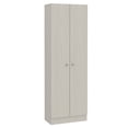 thumbnail image 4 of High-capacity five-shelf double door cabinet for various living spaces easy to put together, 4 of 7