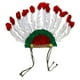 thumbnail image 4 of Tocado de plumas, accesorio decorativo para disfraz, diadema para adultos para escenario. Estilo B, 4 of 9
